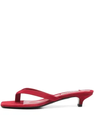 40mm suede mules