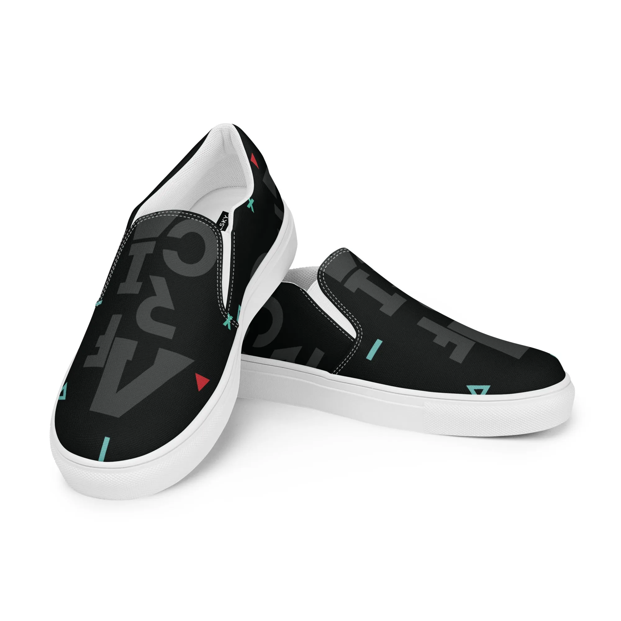 AFRICA IS THE FUTURE Women’s Slip-On Canvas Shoes