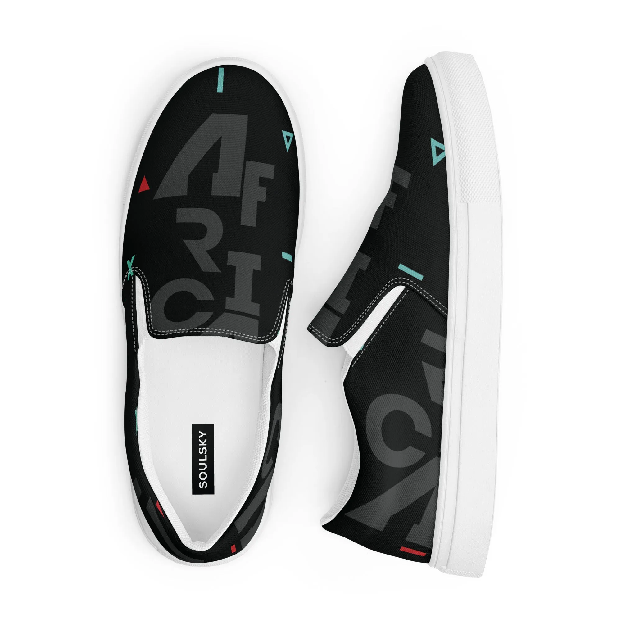AFRICA IS THE FUTURE Women’s Slip-On Canvas Shoes