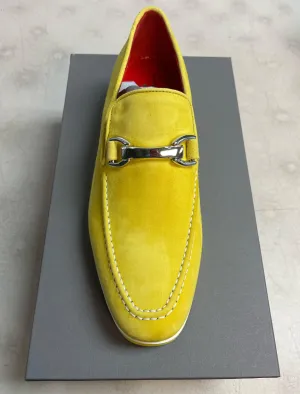 Canary Yellow Loafers