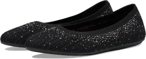 Cleo 2.0 Ballet Flats - Glitzy Daze SKECHERS, Black Sparkle