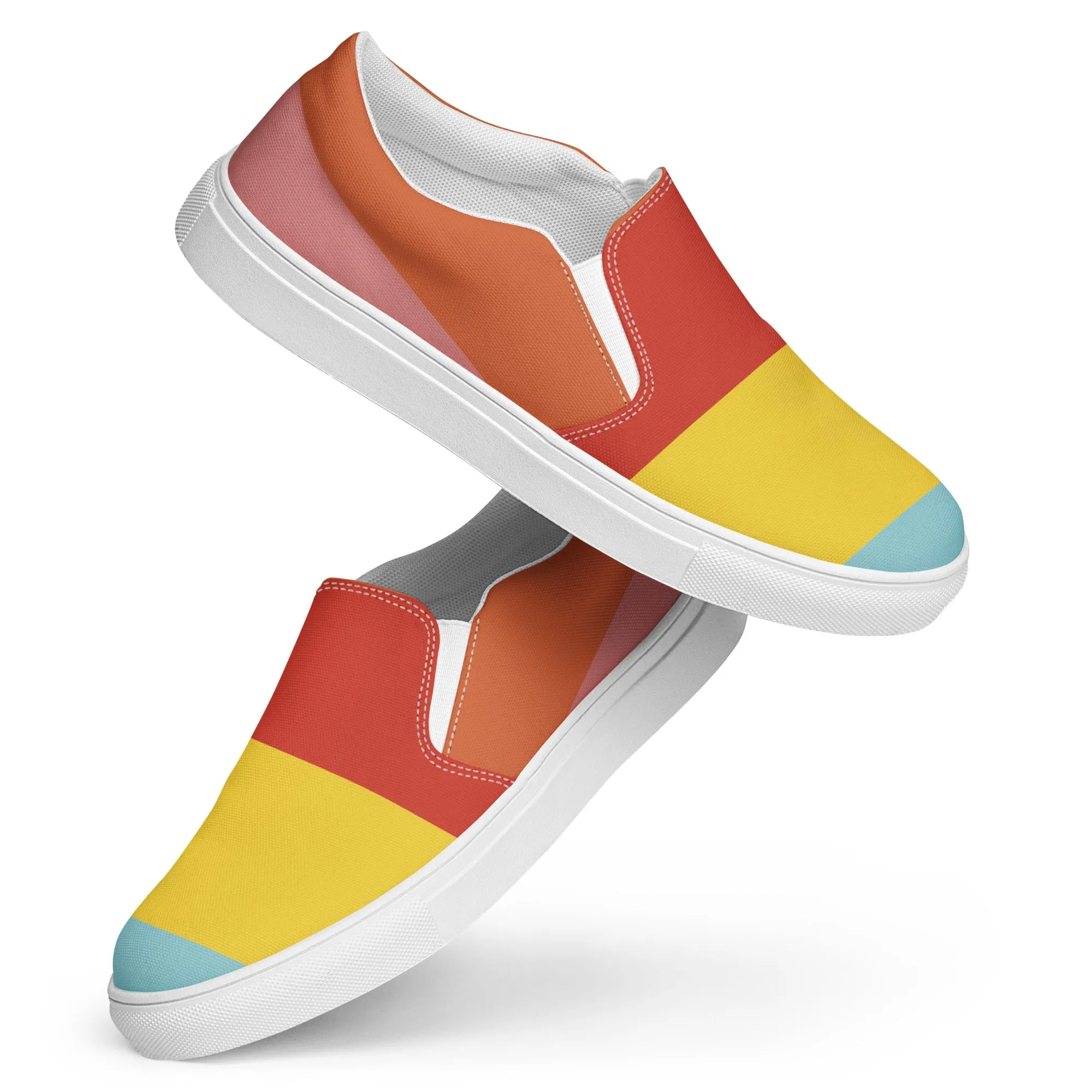 COLORFUL Women’s Slip-On Canvas Shoes