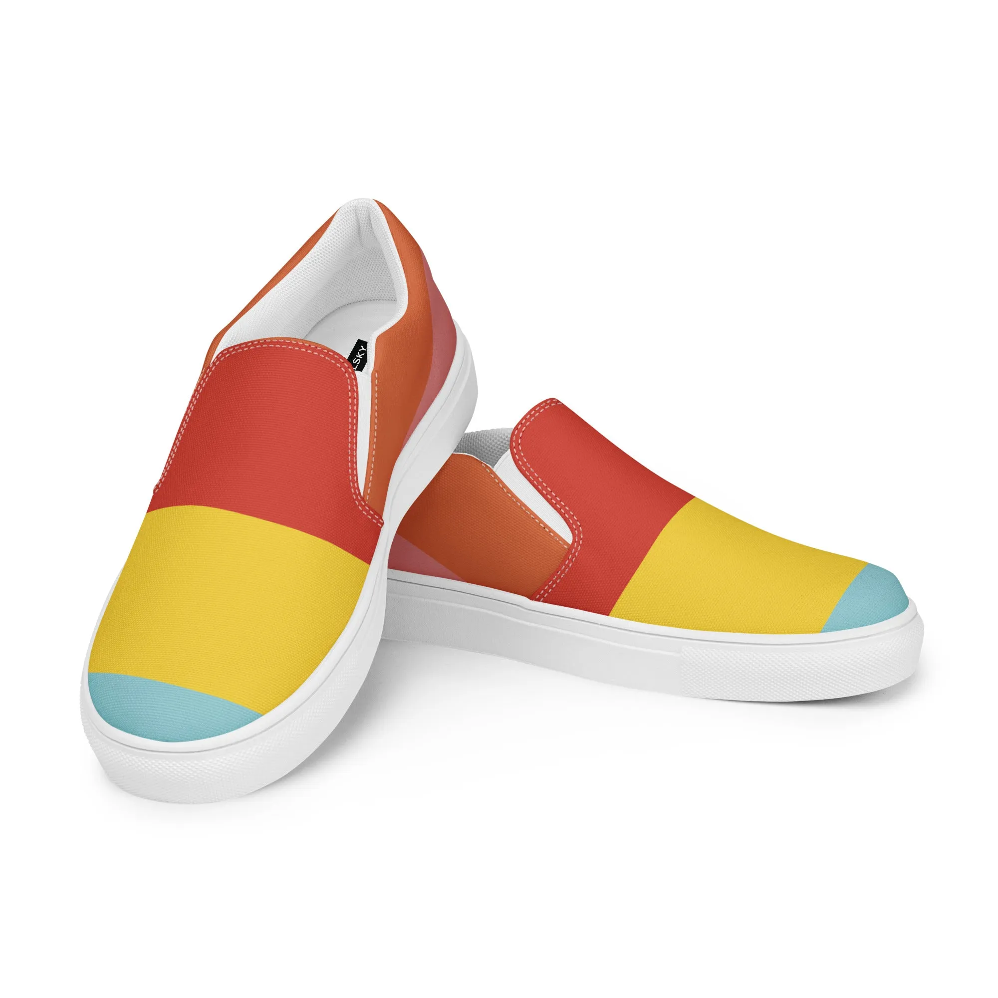 COLORFUL Women’s Slip-On Canvas Shoes