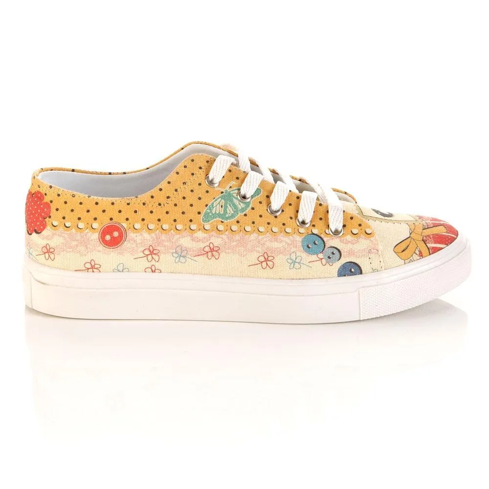 Cute Bird Slip on Sneakers Shoes SPR5404