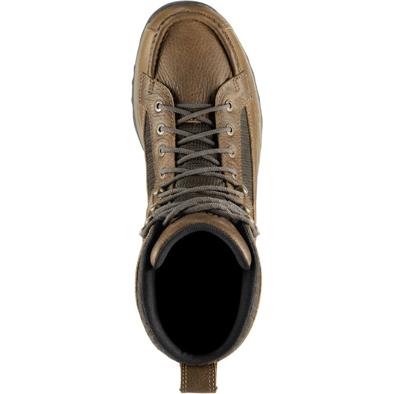 Danner Mens Recurve Moc-Toe Light Brown Leather Hunting Boots