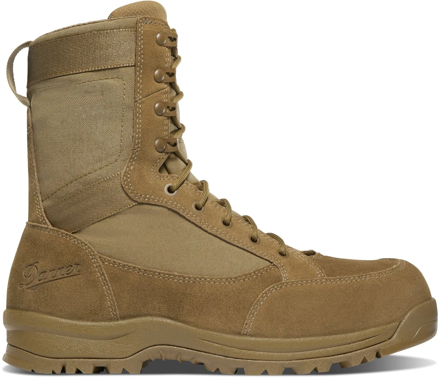 Danner Mens Tanicus Side-Zip 400G NMT Coyote Leather Tactical Boots