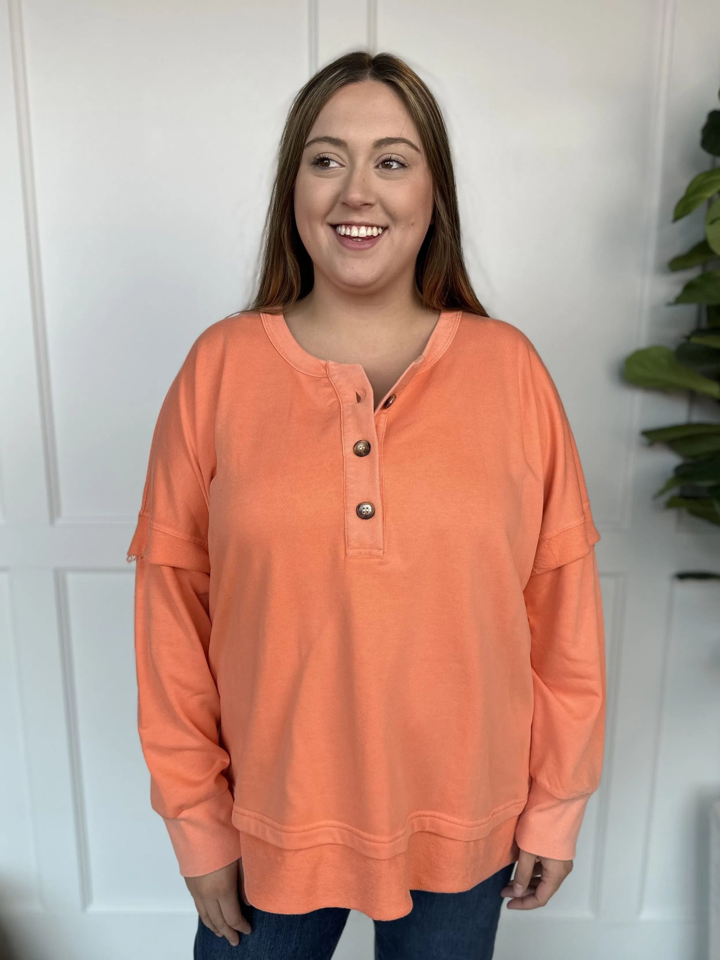 Don't Wait Anymore Long Sleeve Pullover * Final Sale*