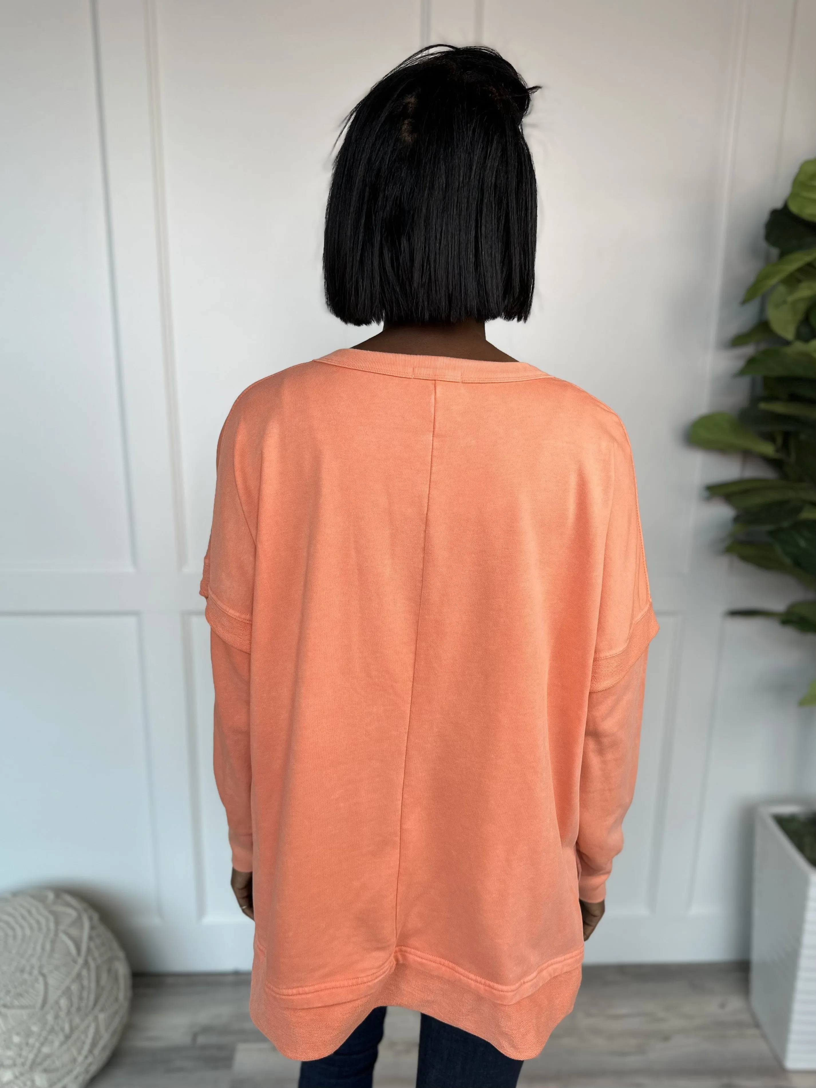 Don't Wait Anymore Long Sleeve Pullover * Final Sale*