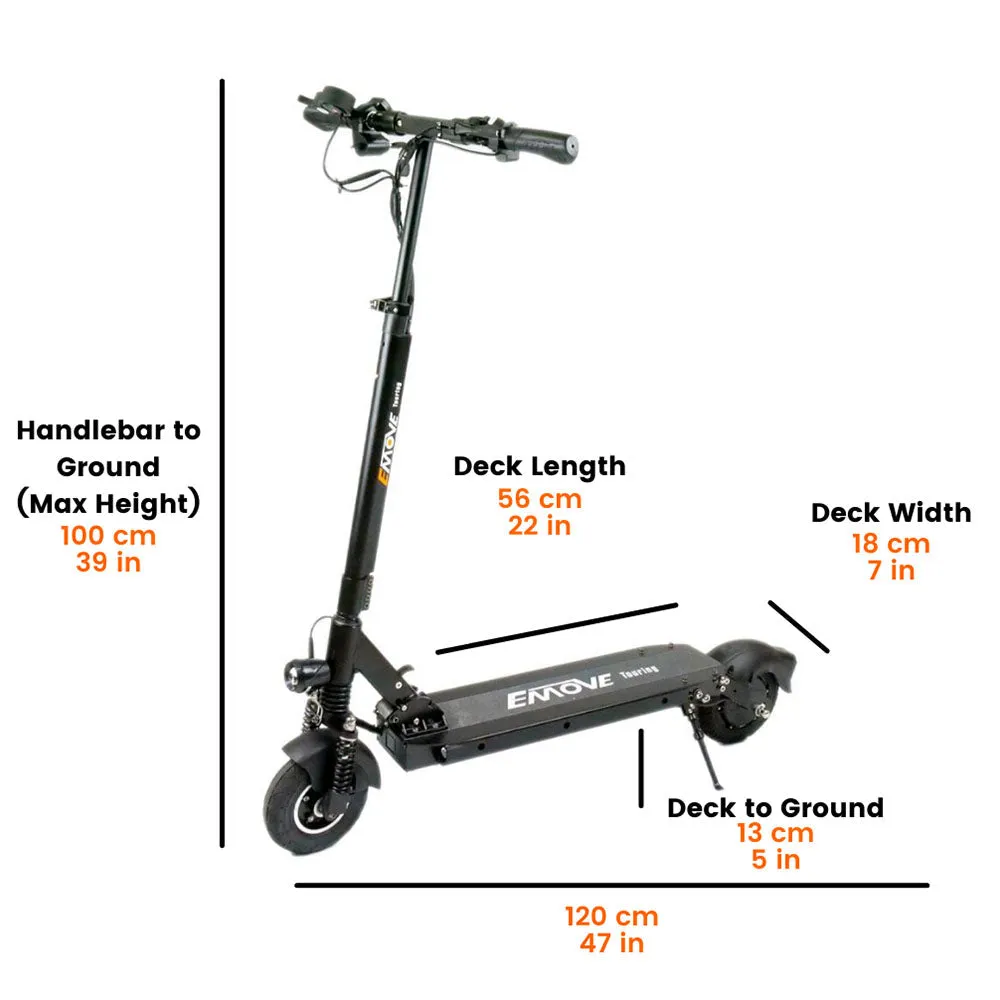 EMOVE Touring Portable and Foldable Electric Scooter