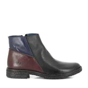 Felmini 9902 Black & Brown Ankle Boots