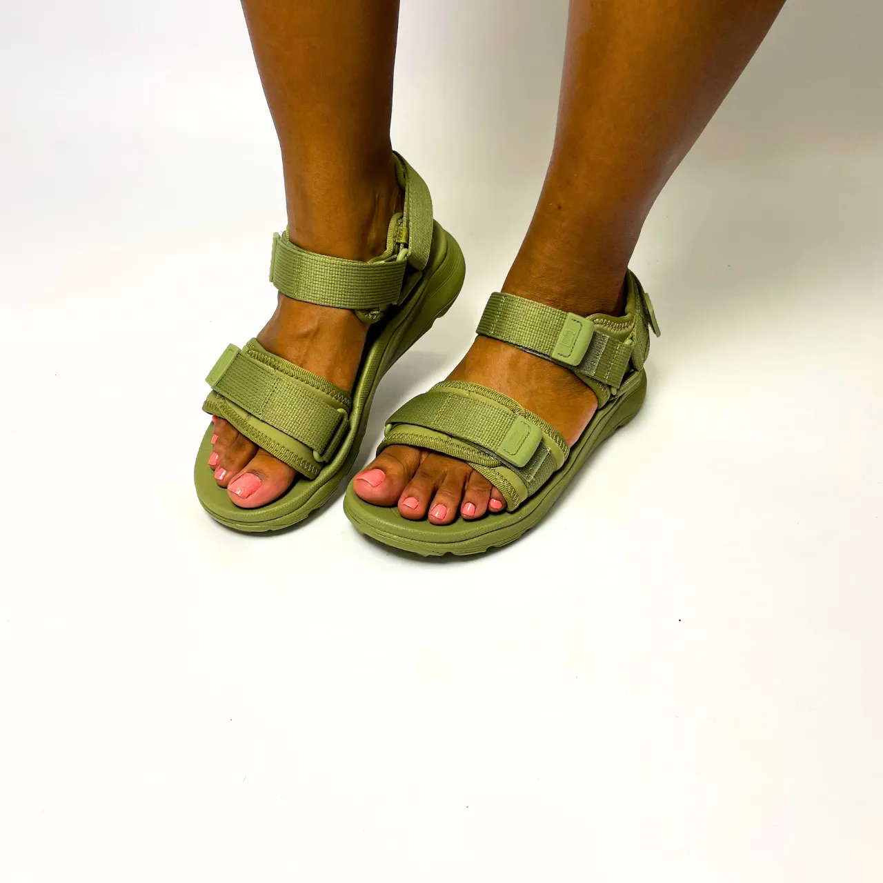 Fitflop NEO-D-HYKER W/RESISTANT camo-green sandals
