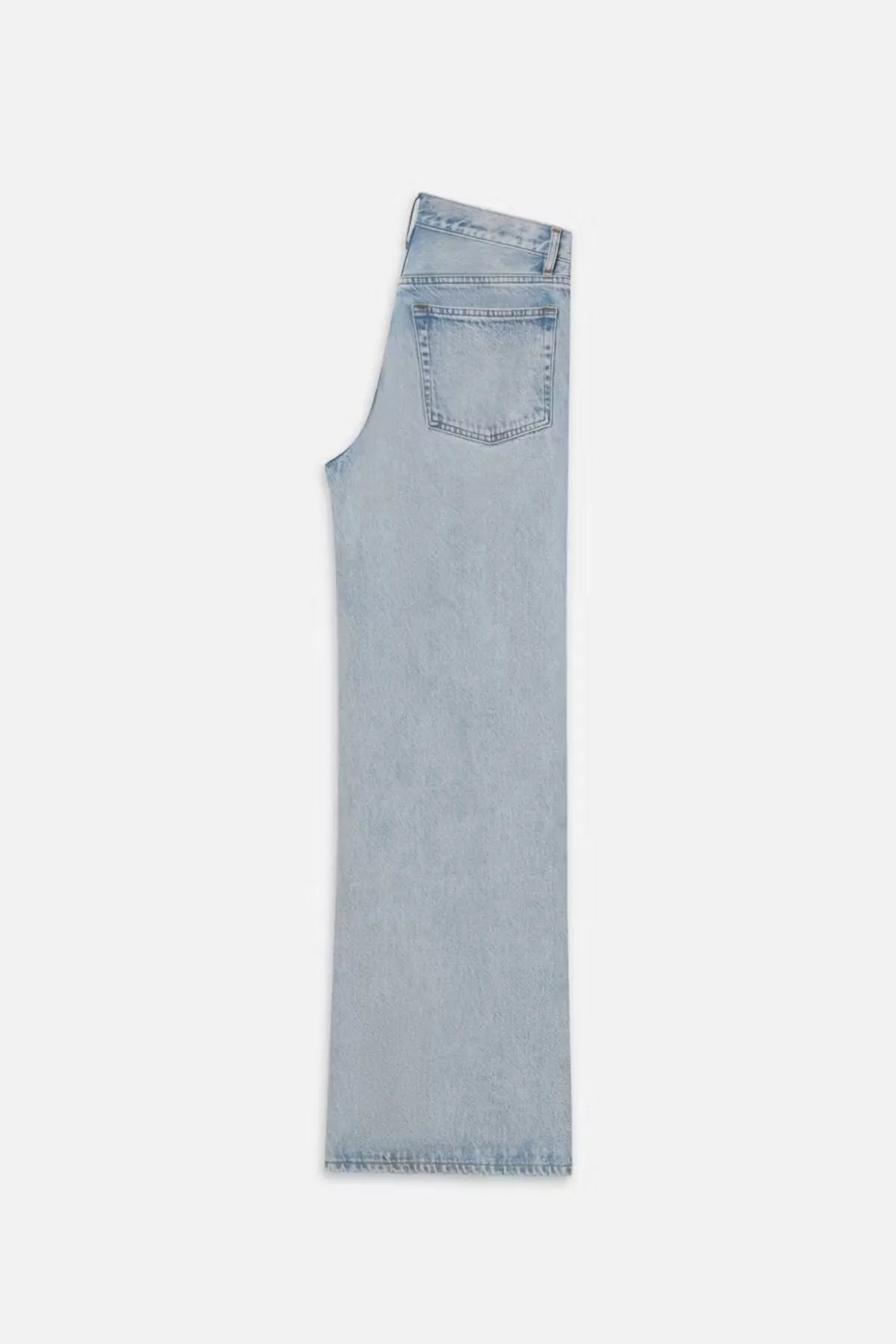 Frame Denim Le Low Baggy Wide Leg Jean - Ettie Grind