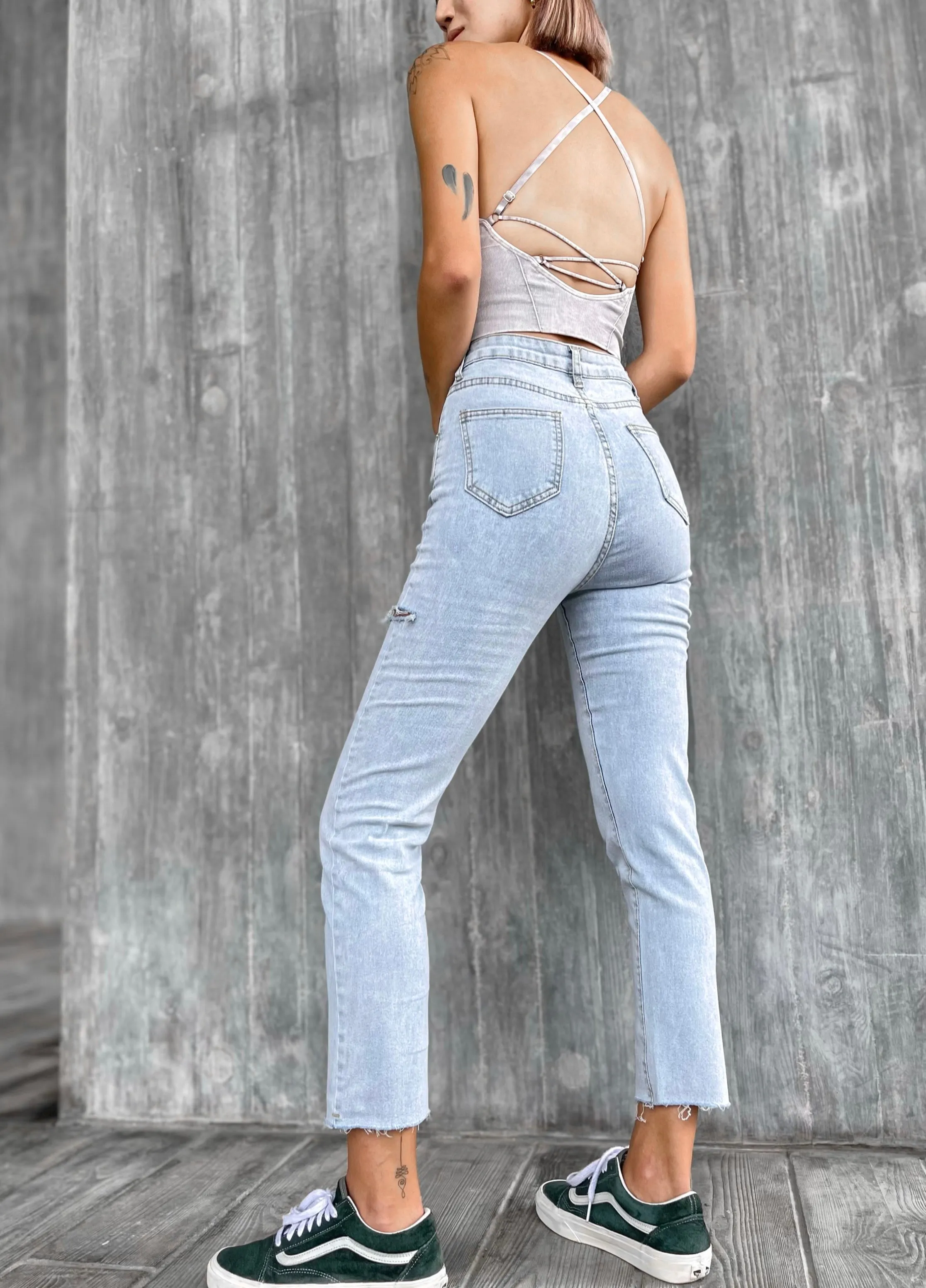GYM & TONIC - Laid Back Skinny Jeans