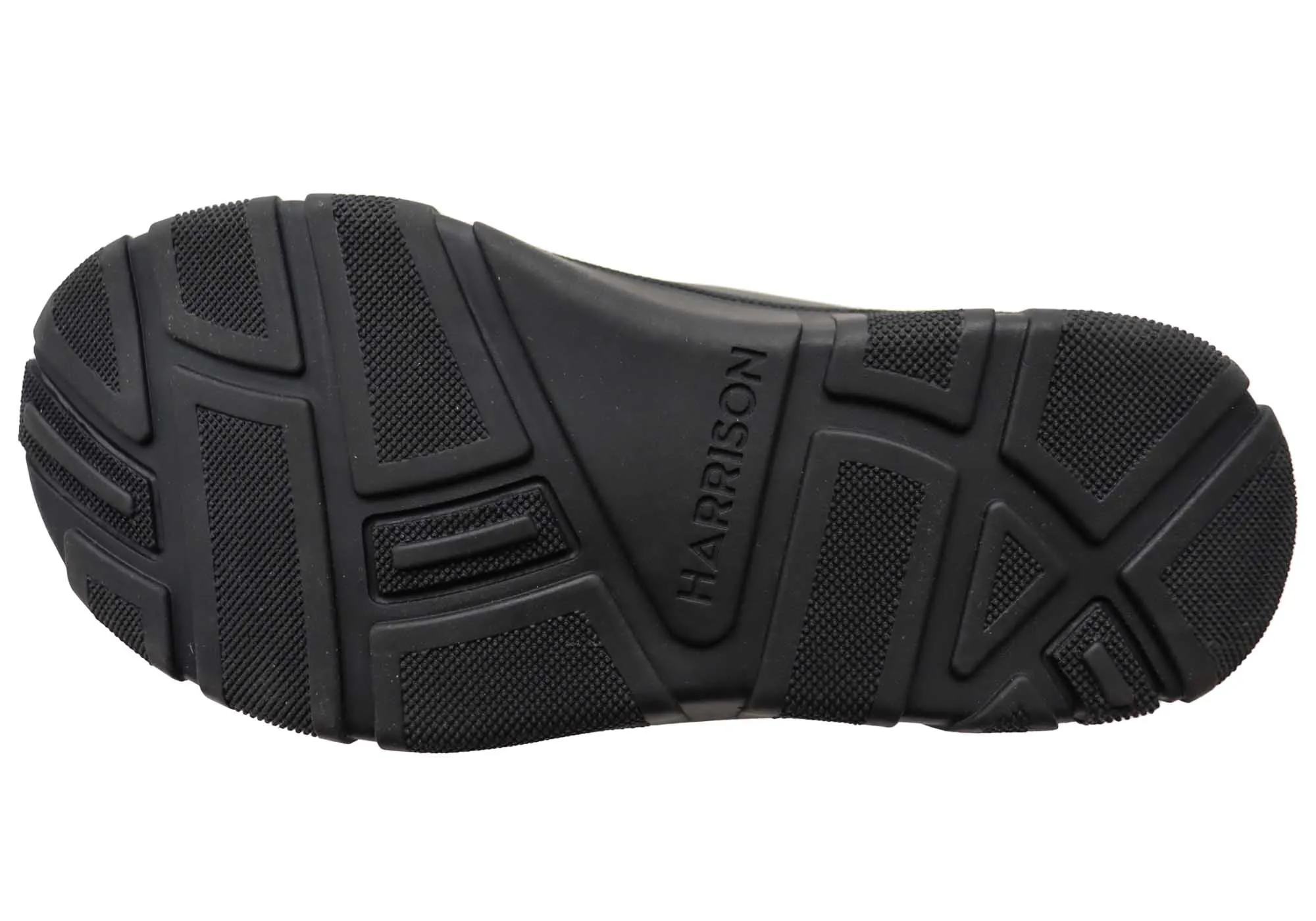 Harrison Dawson Kids Leather Adjustable Strap School Shoes