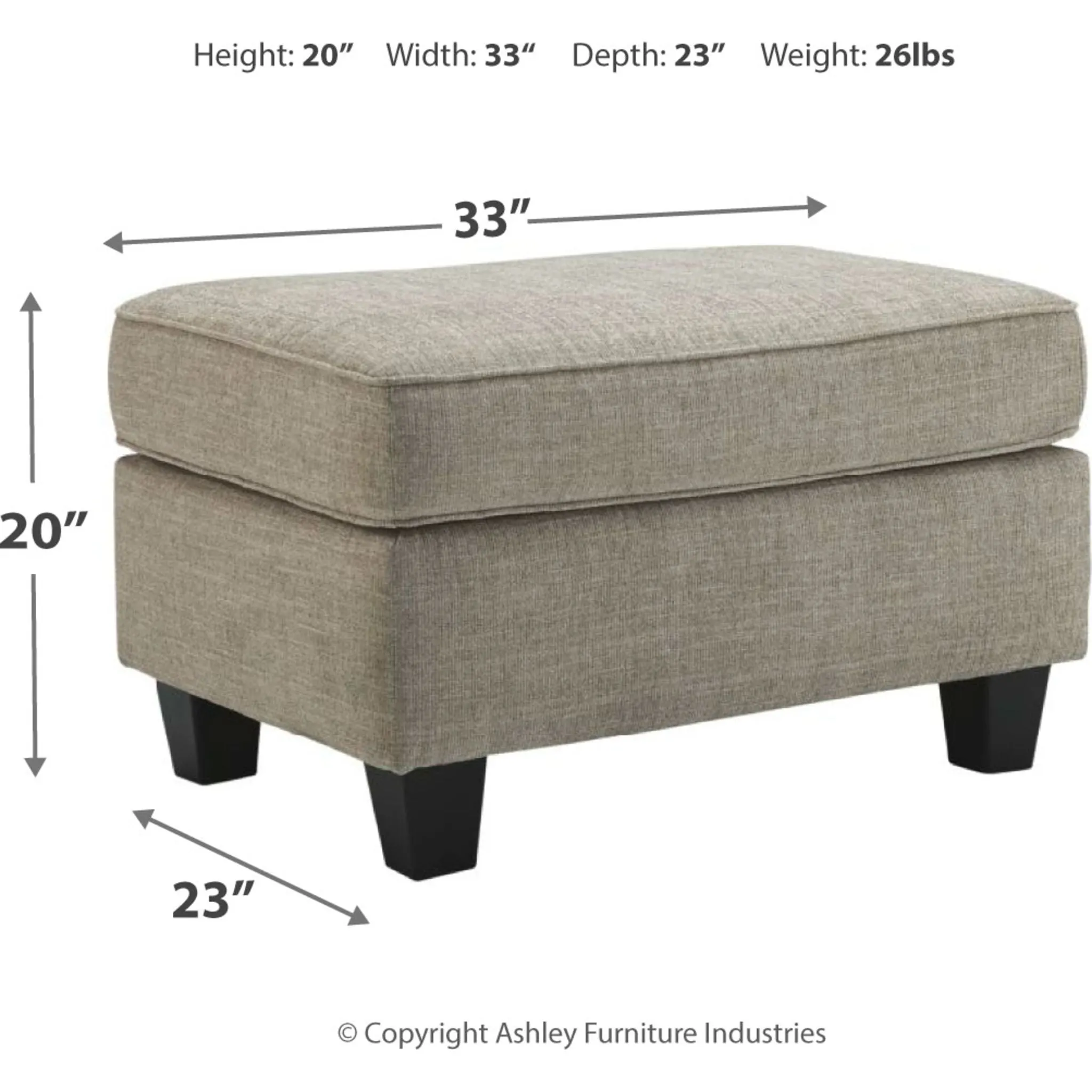 Kestrel-Exclusive Ottoman