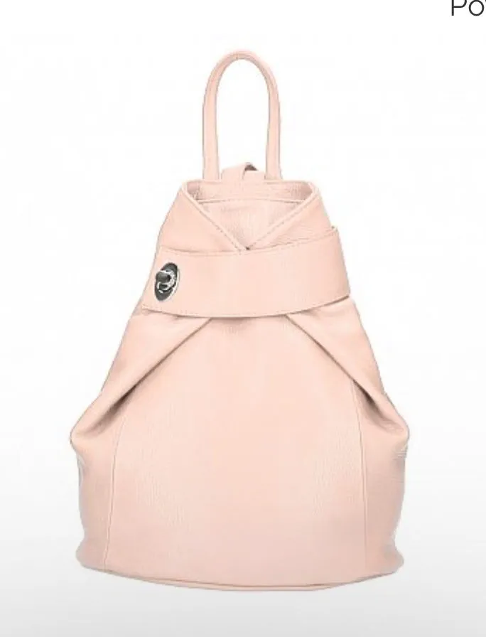 LARA   Italian leather mini backpack