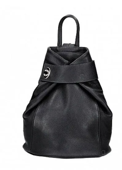 LARA   Italian leather mini backpack