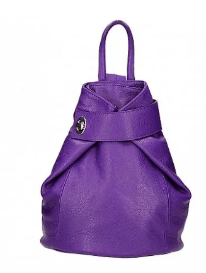 LARA   Italian leather mini backpack