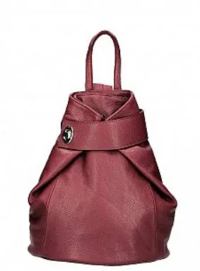 LARA   Italian leather mini backpack