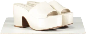 Larroude Cream The Miso Platform Sandals UK 5 EU 38 