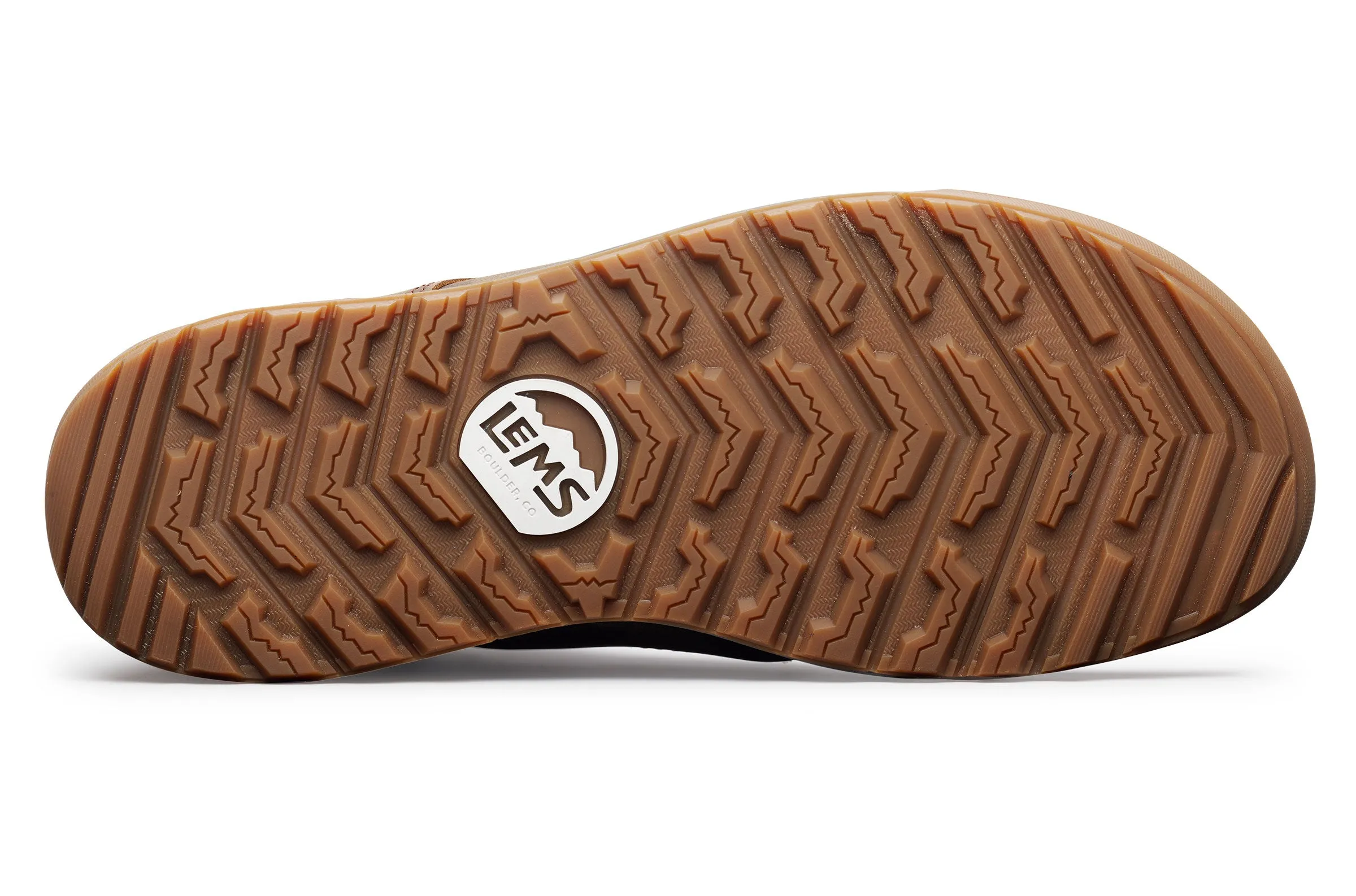 Lems Boulder Boot Summit Waterproof - rugged bark