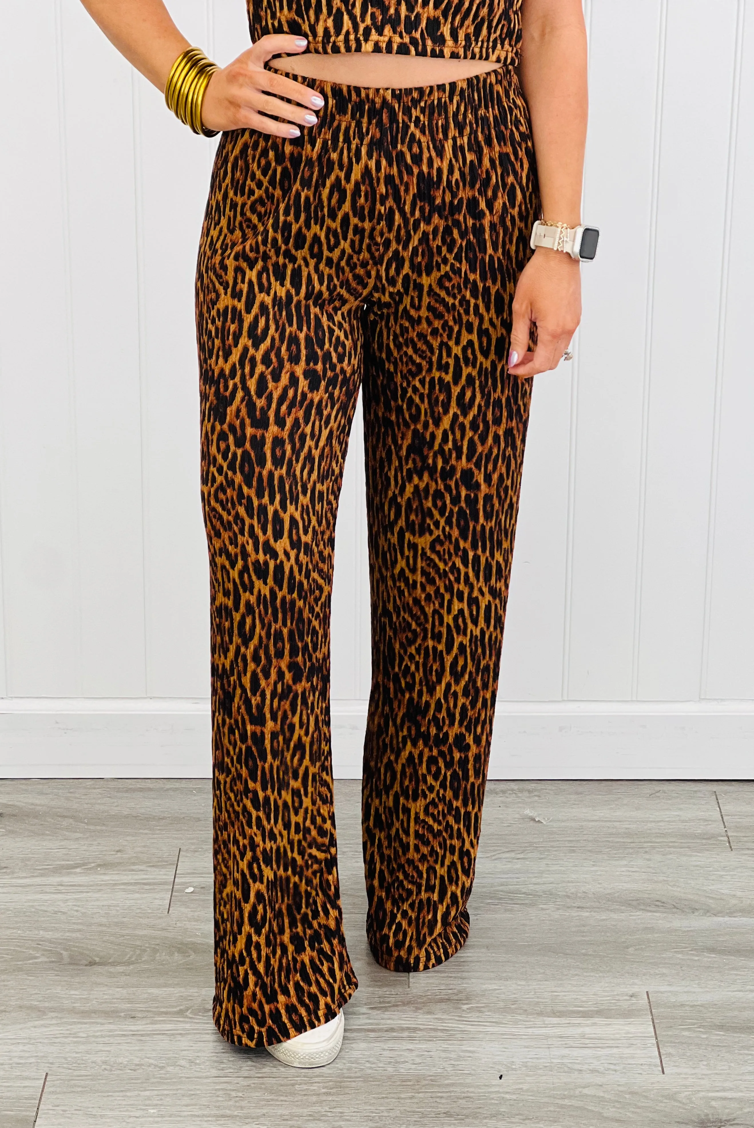 Leopard Top & Pants Set (Reg.)