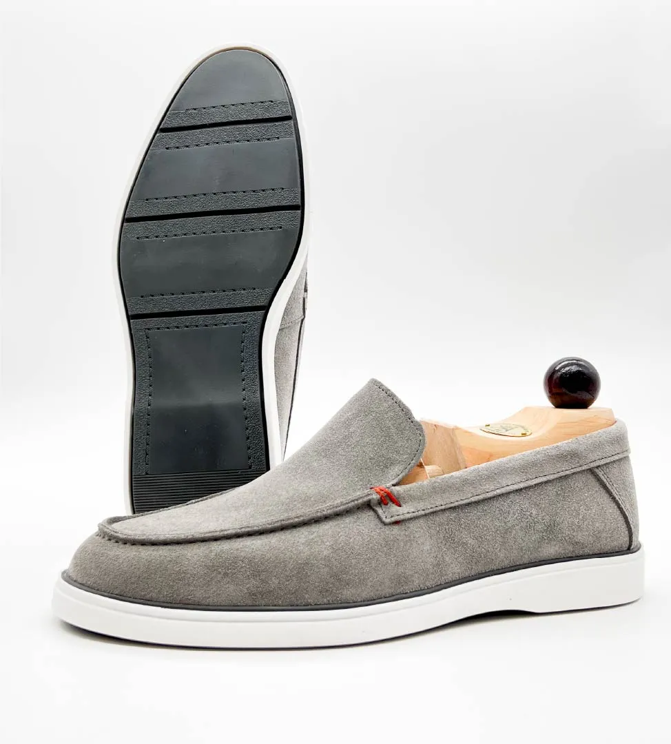 Loafer Grau Herrenschuhe