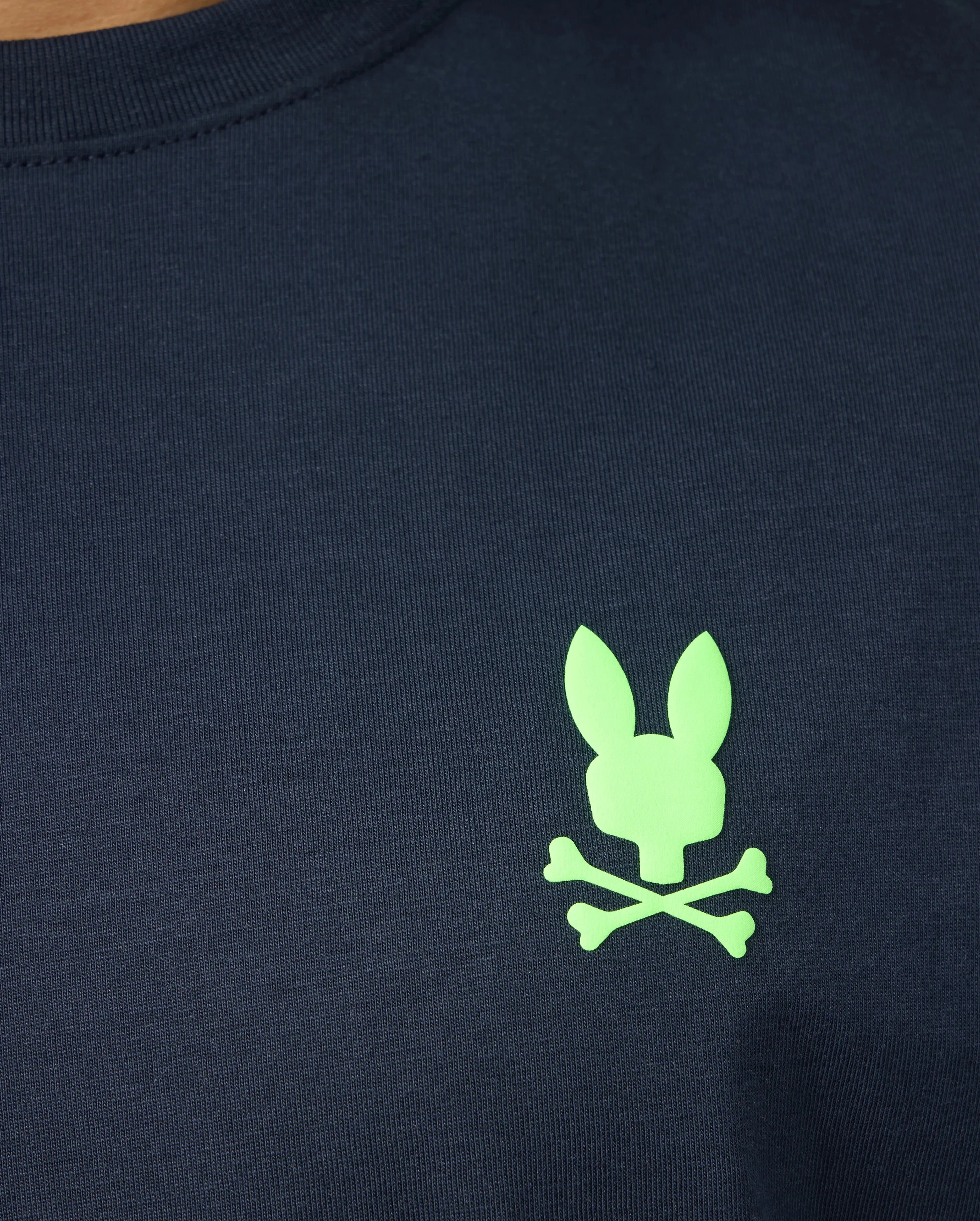 Men's Psycho Bunny Sloan Back Graphic Tee Navy