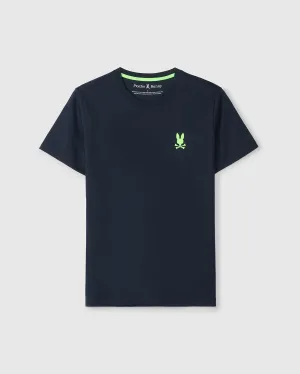 Men's Psycho Bunny Sloan Back Graphic Tee Navy