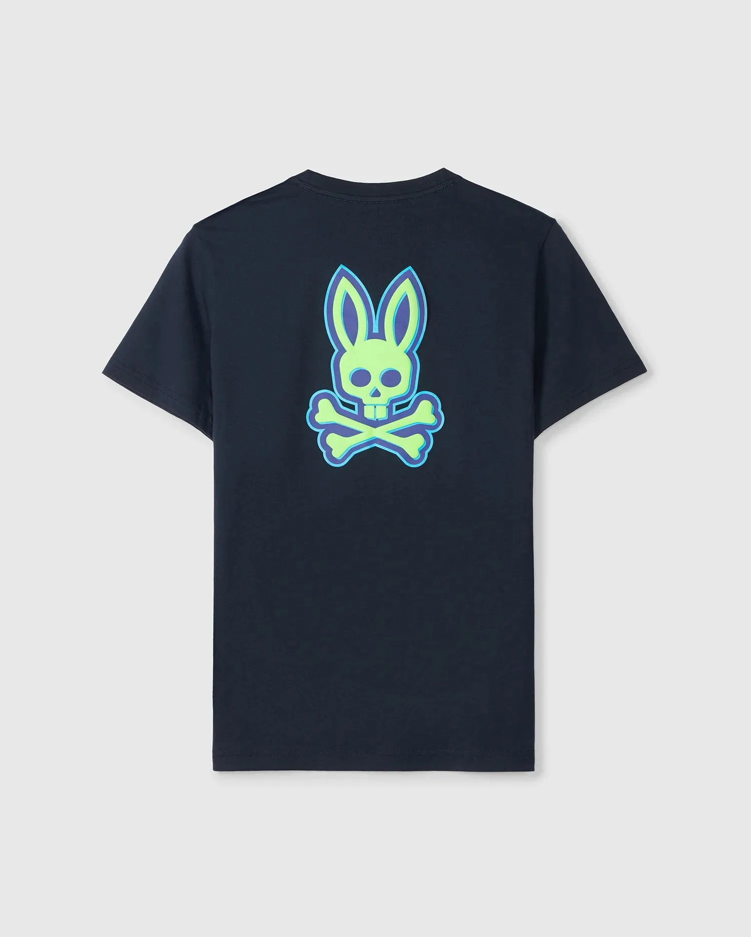 Men's Psycho Bunny Sloan Back Graphic Tee Navy