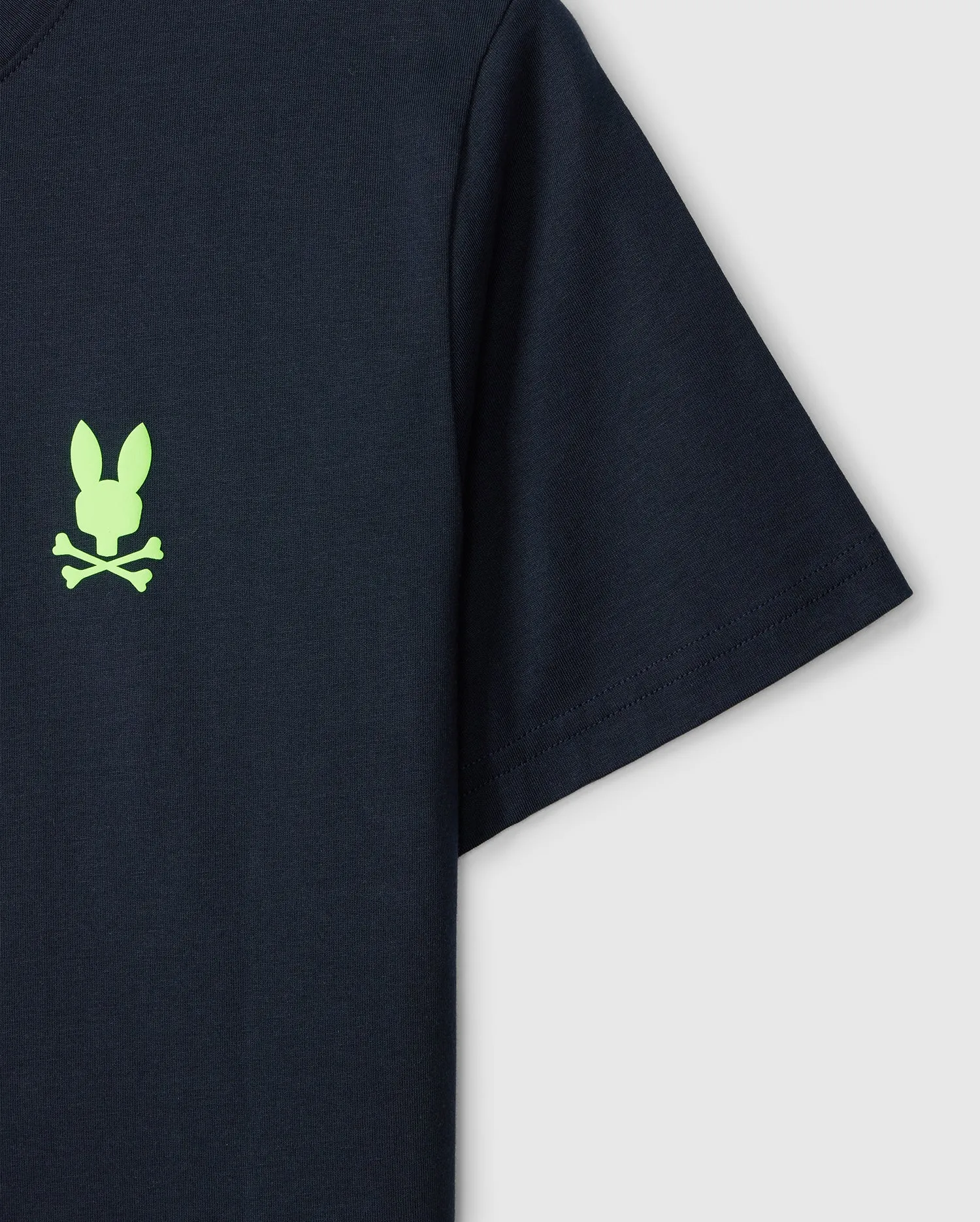 Men's Psycho Bunny Sloan Back Graphic Tee Navy