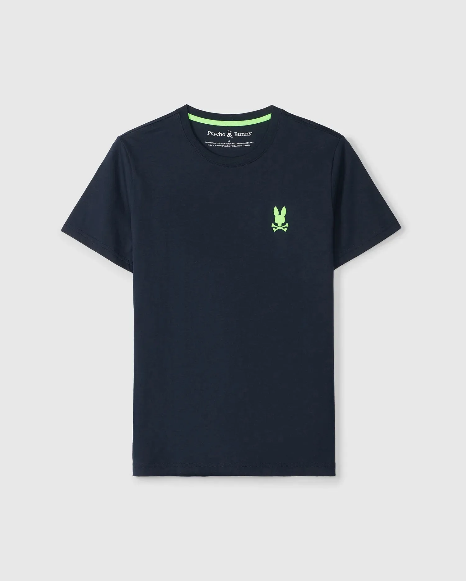 Men's Psycho Bunny Sloan Back Graphic Tee Navy