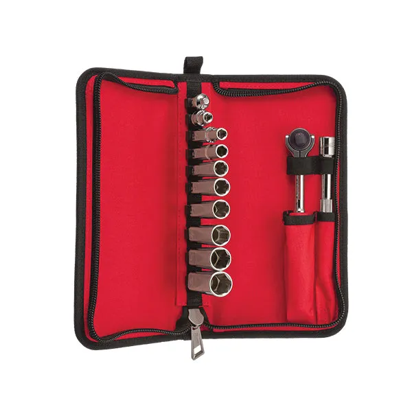 Milwaukee® 48-22-9000 Socket Set, 3/8 in Drive, System of Measurement: Imperial, 12 -Piece