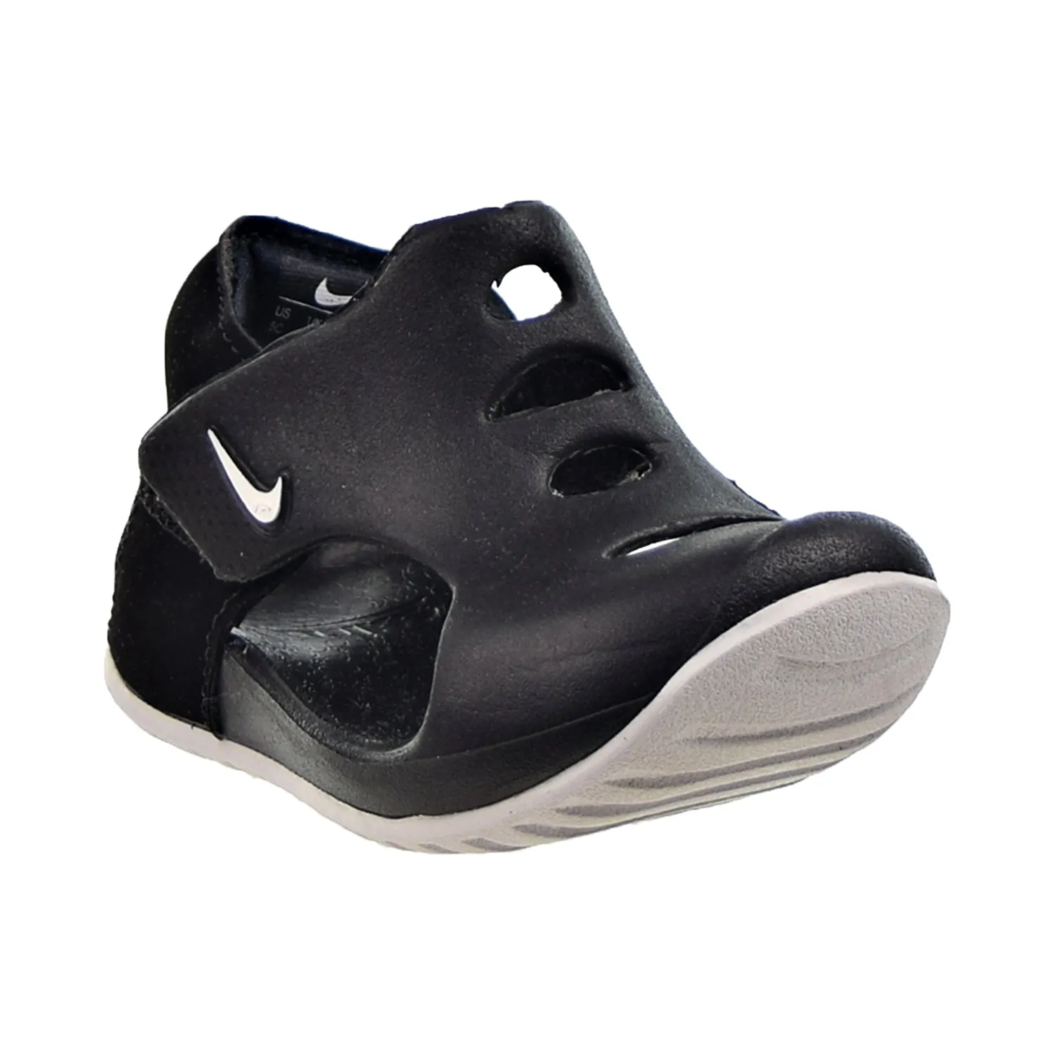 Nike Sunray Protect 3 (TD) Toddler's Sandals Black-White