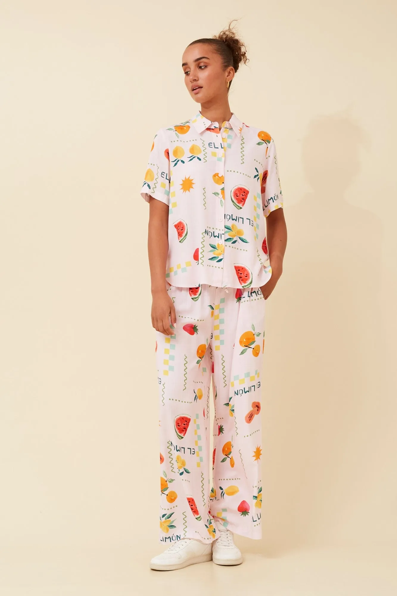 NURA WANDERLUST PRINT SHIRT