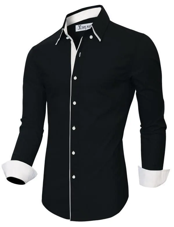 Piping design blue shirt