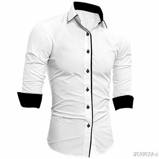 Piping design blue shirt