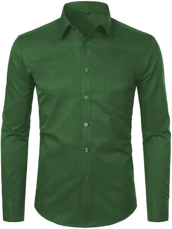 Plain green shirt