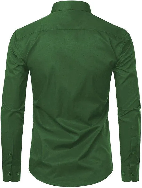 Plain green shirt
