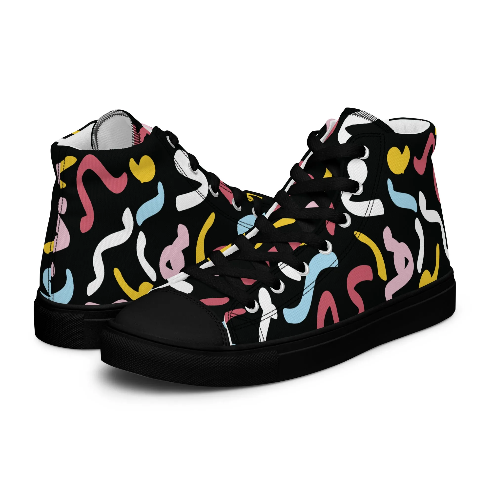 QUANTUM Women’s High Top Canvas Shoes