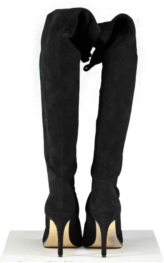 Raye Black Over The Knee Boot UK 8 EU 41 