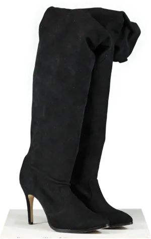 Raye Black Over The Knee Boot UK 8 EU 41 