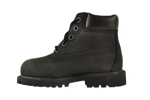 Timberland 6 Inch Premium Baby Toddlers Boots Black