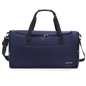 Travel Duffel Bags Portable Luggage Gym Bag-Navy