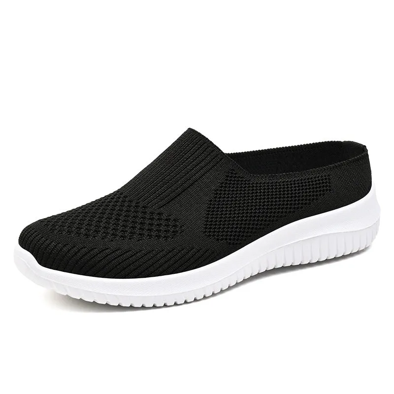 Women's Knit Slide Casual Shoes Indoor Slipper